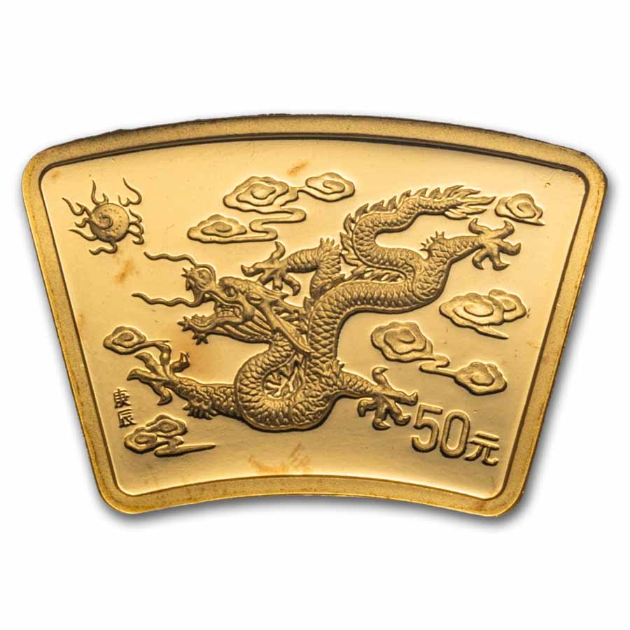 上海 龍華古寺 龍年記念金符